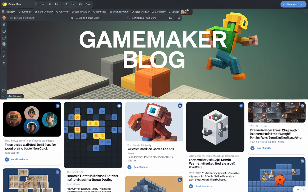 GameMaker development tools and a blog interface for https// gamemakerblog.net