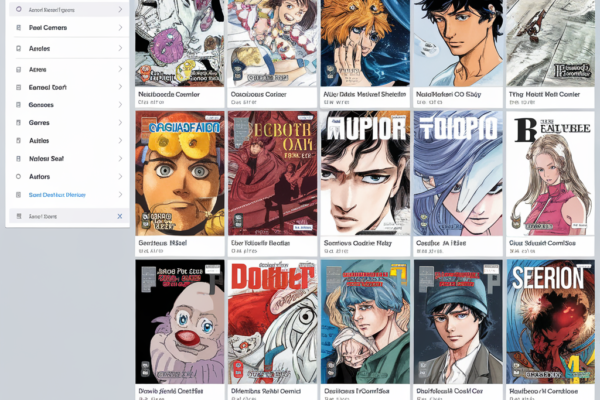 Mangafreak website interface showcasing manga comics.