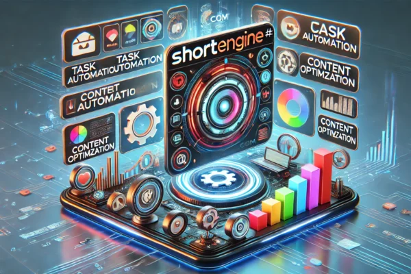 shortengine .com# features, showcasing its technological innovation and usability.