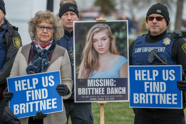 brittnee dancho missing maryland with volunteers and law enforcement