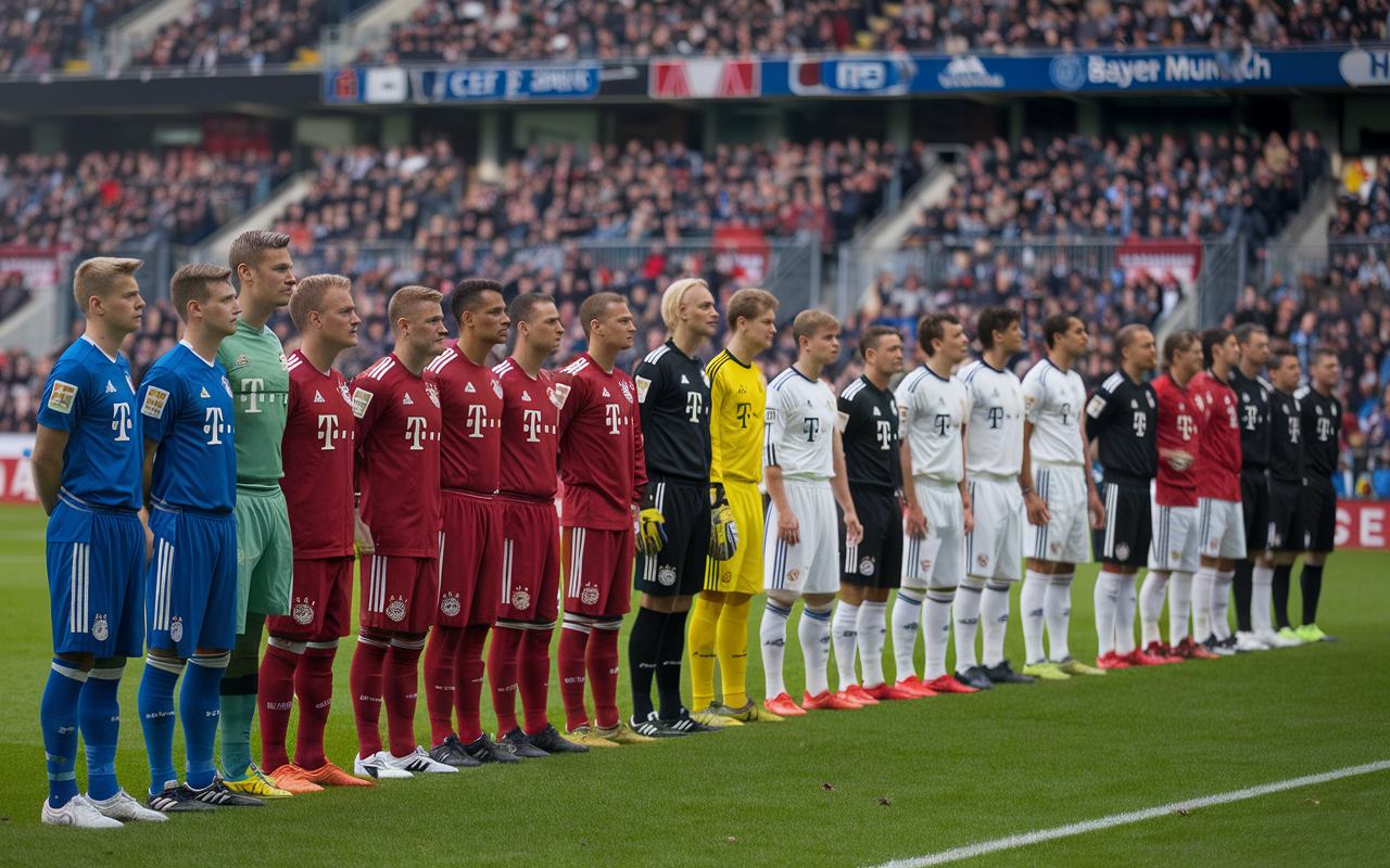 alineaciones de 1. fc düren contra bayern munich