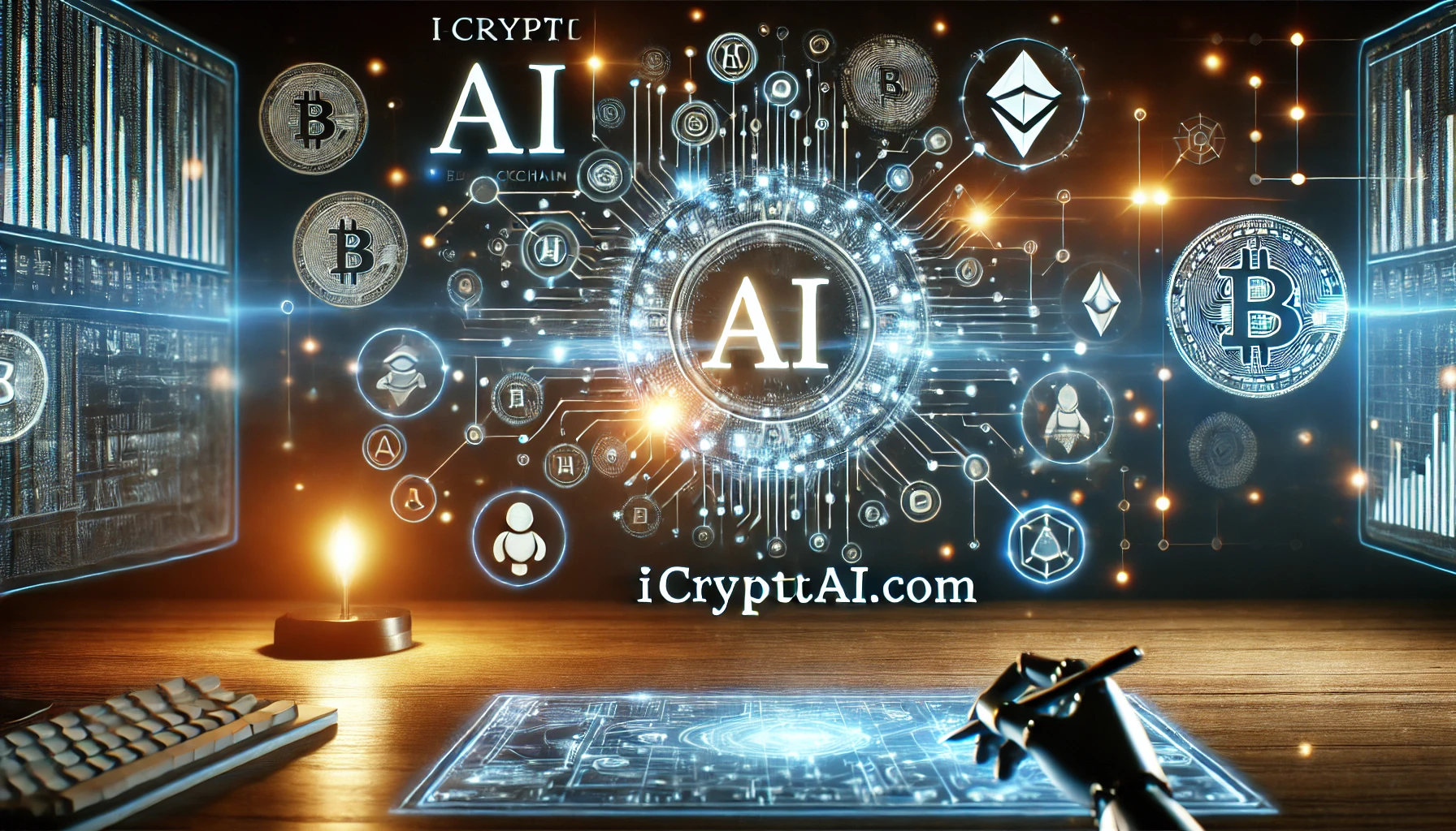 icryptoai.com innovation showcasing AI and blockchain