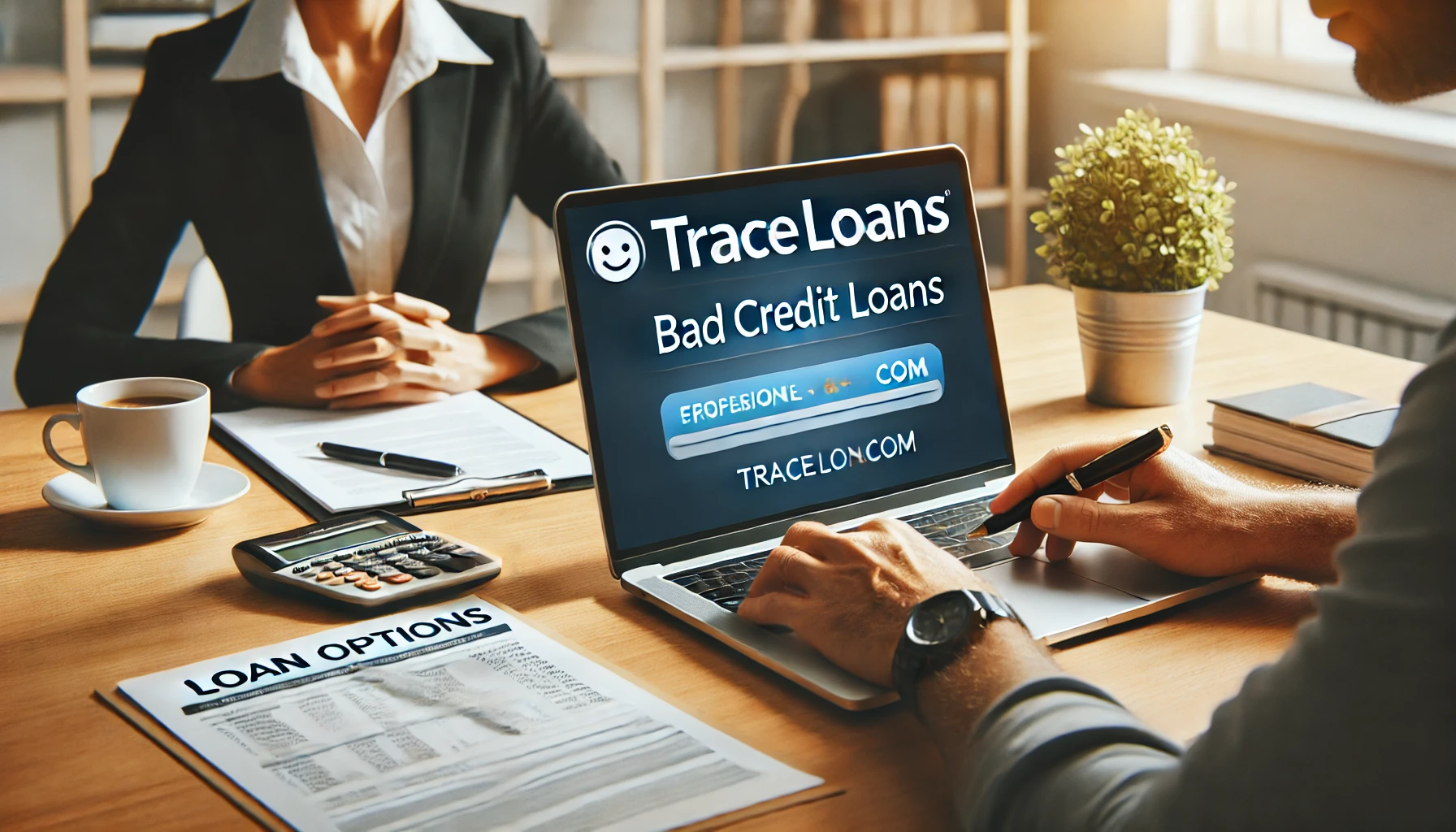 loan options on traceloans.com with a supportive financial advisor.