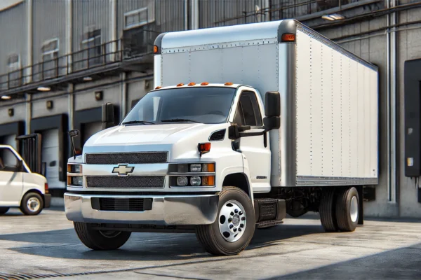 2009 Chevrolet C6500 Box Truck 13'6 on display