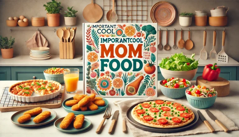 Importantcool Momfood: Recipes to Simplify and Delight
