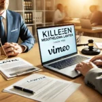 Killeen mesothelioma lawyer providing legal assistance, with Vimeo resources