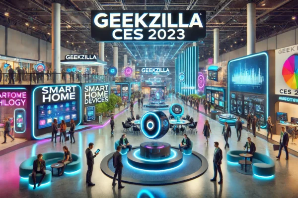 Geekzilla CES 2023 showcasing futuristic gadgets and tech innovations