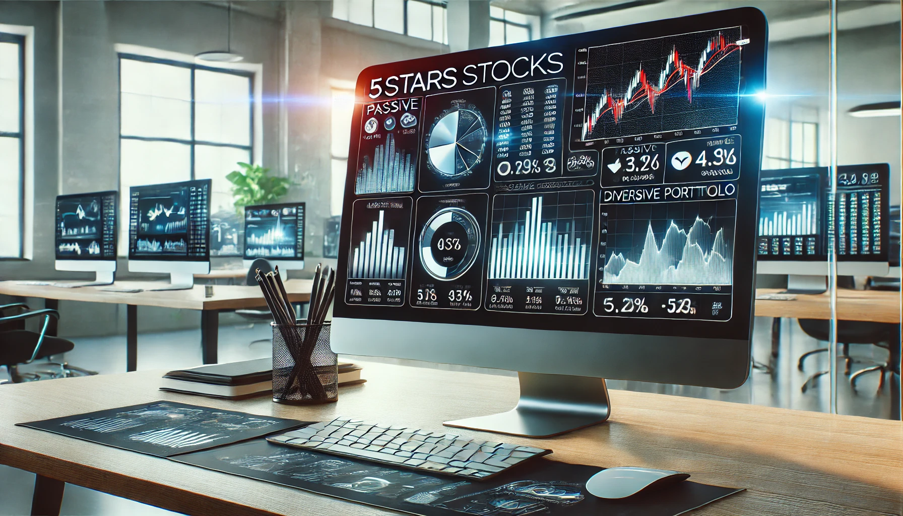 5starsstocks.com passive stocks portfolio with charts