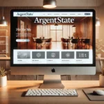 argentstate.com homepage interface showcasing modern design