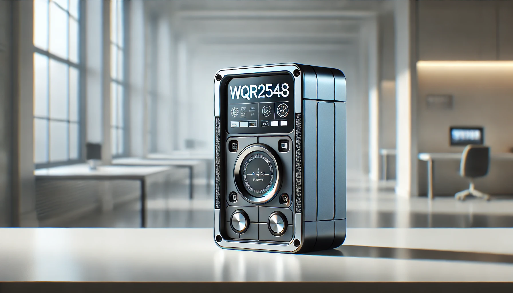 wqr2548 device showcasing advanced technology and sleek design