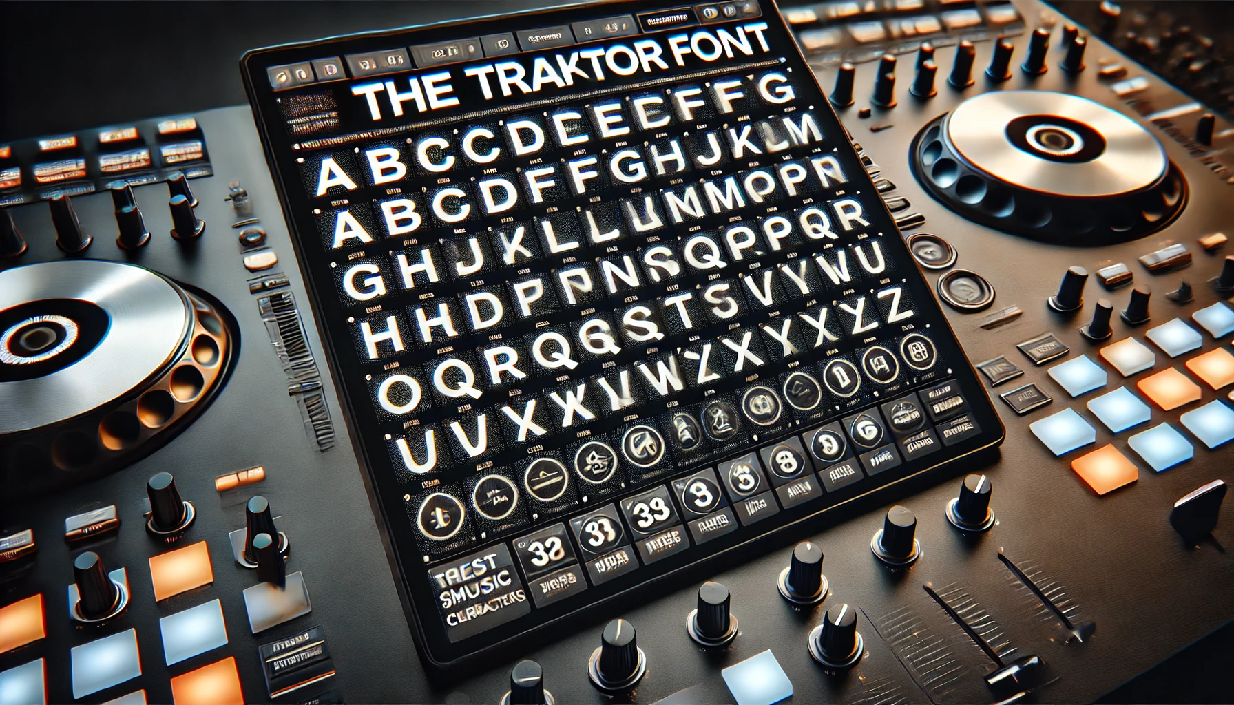 Best Traktor Font to Capture All Characters